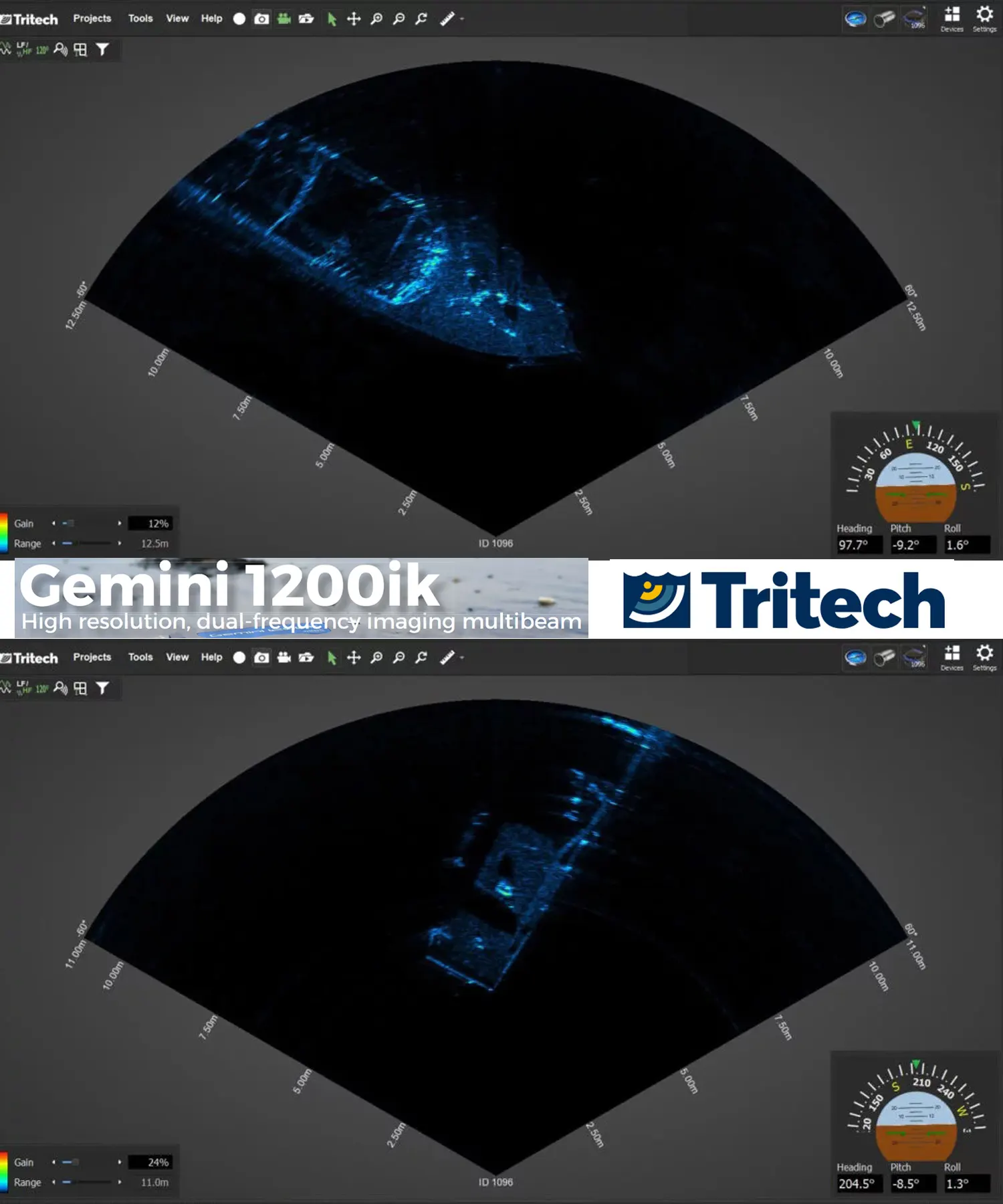 Tritech-Gemini-1200ik-shipwreck-sonar